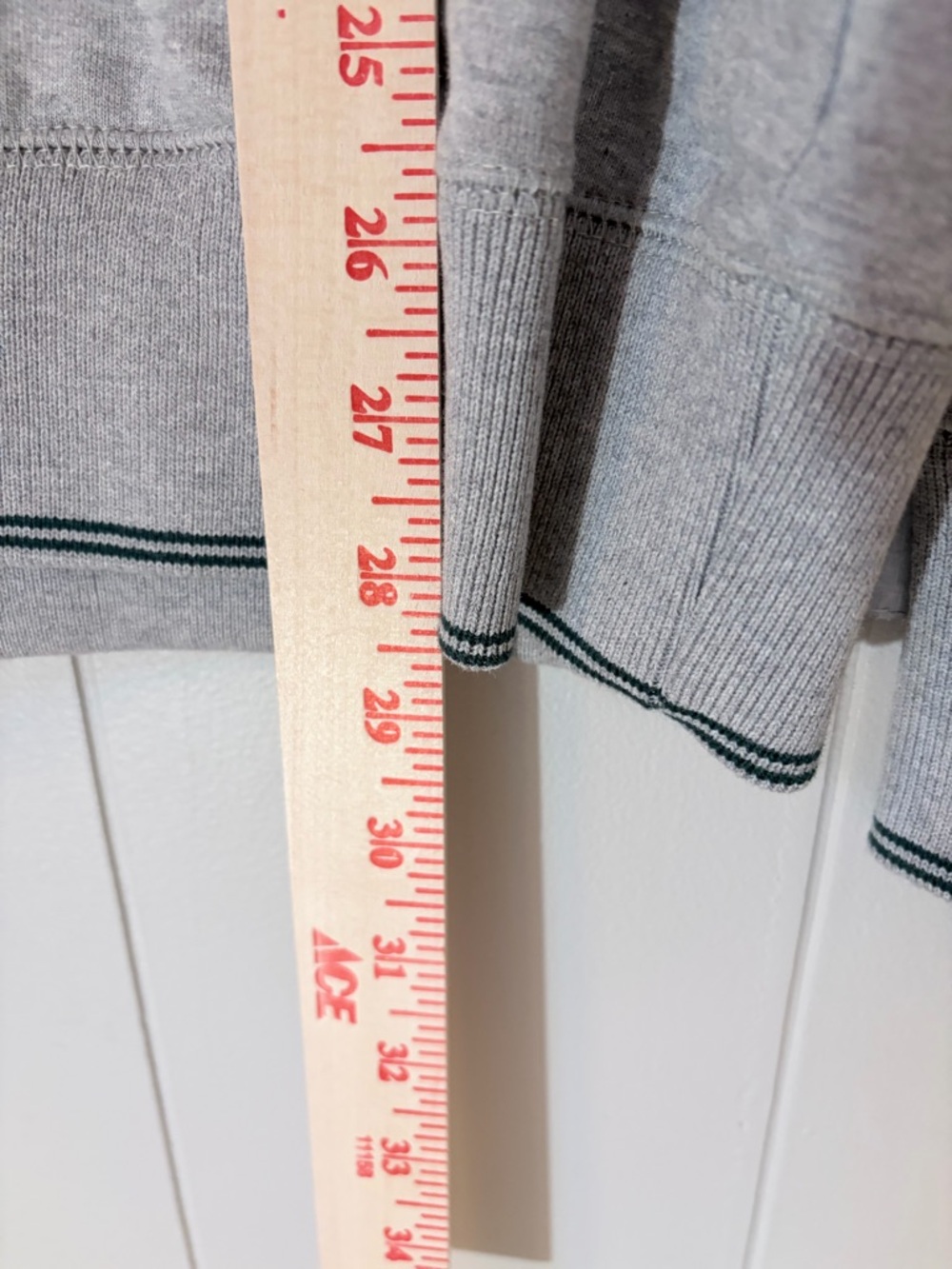 Asics SA Rugby Light Gray Zip Hoodie Embroidered Logos South Africa Springboks M - Picture 8 of 10